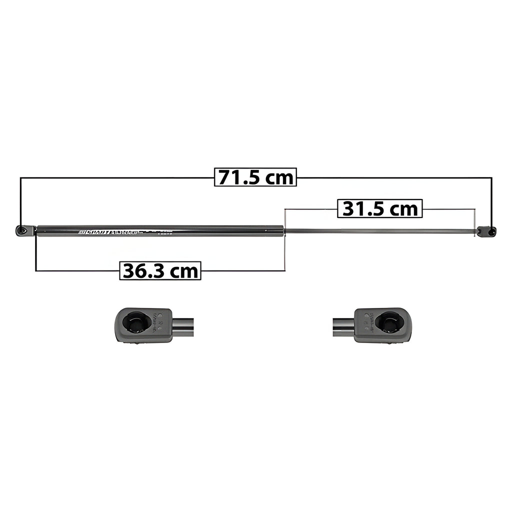 Amortiguador Cofre MANJ 004-0202-03