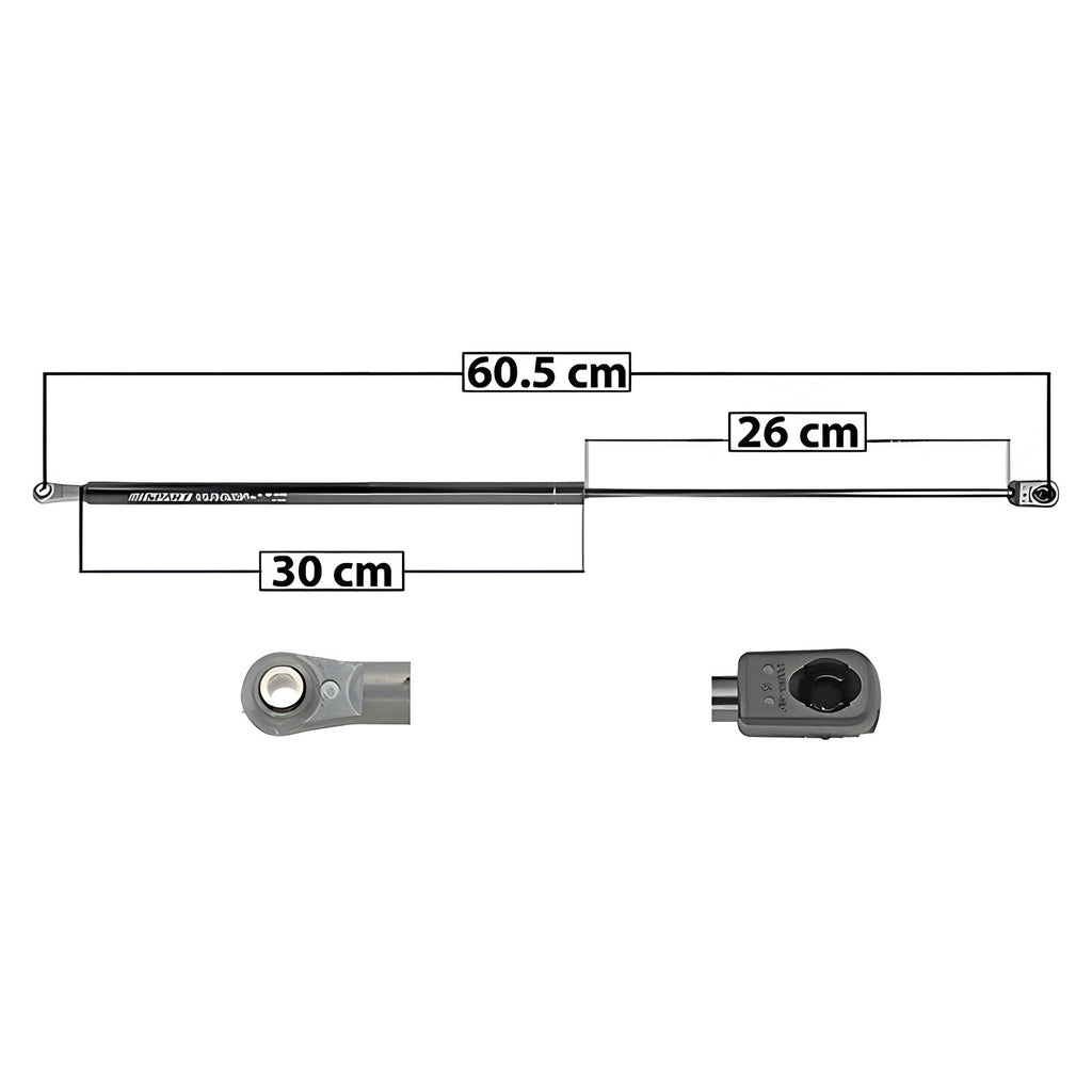 Amortiguador Vidrio Derecho / izquierdo MANJ 004-0605-03