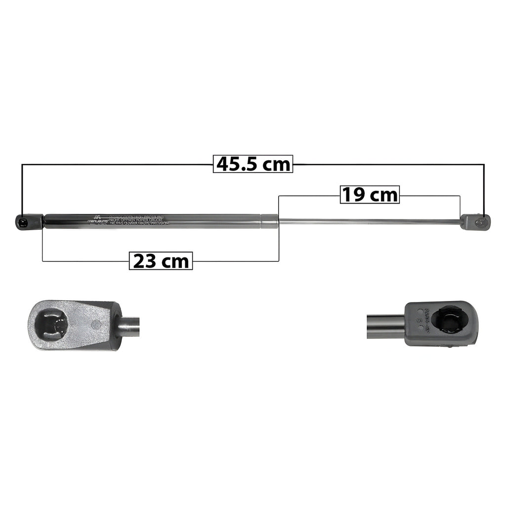 Amortiguador de Vidrio 5ta Puerta RADEC 004-0644-03