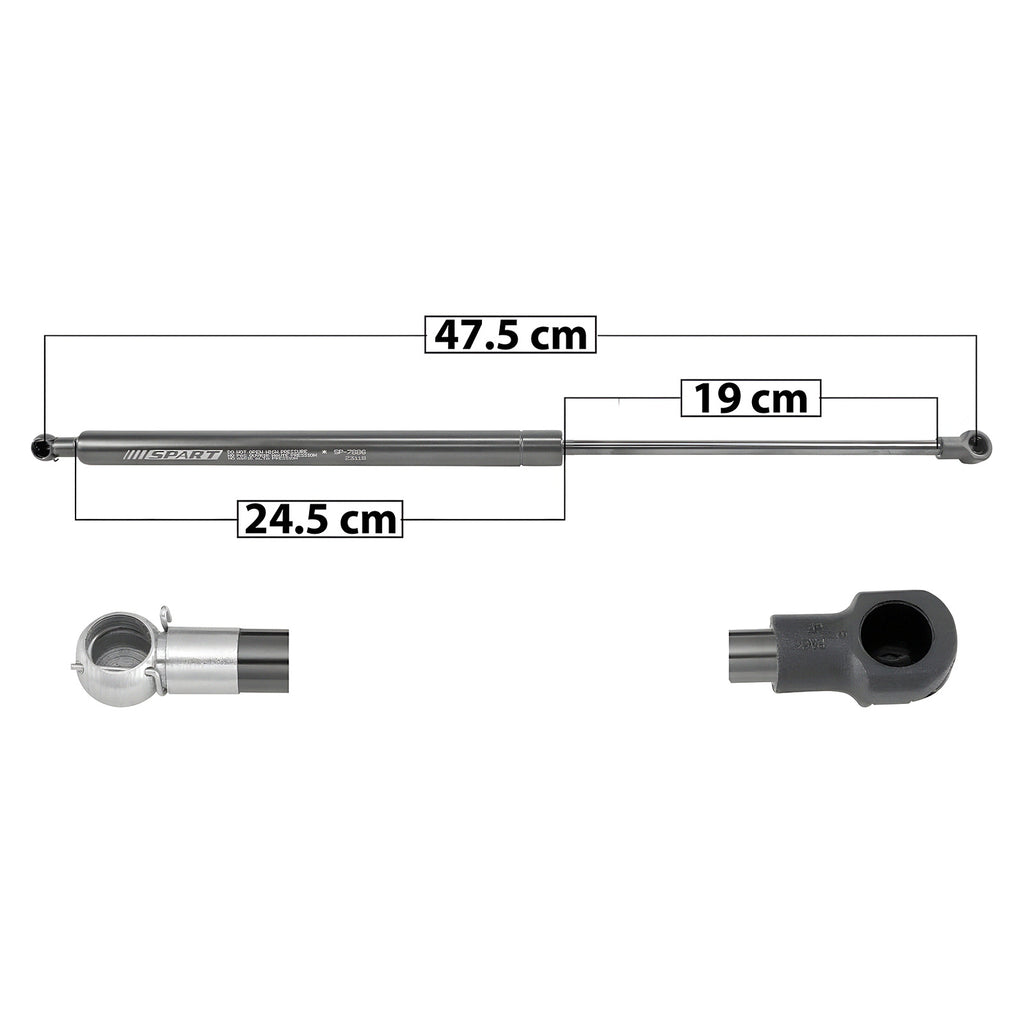 Amortiguador de Cofre RADEC 004-1301-05
