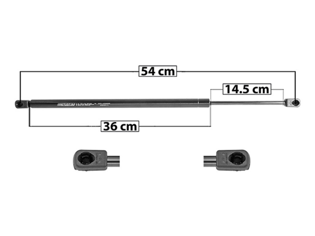 Amortiguador Vidrio Derecho / izquierdo MANJ 004-1303-00