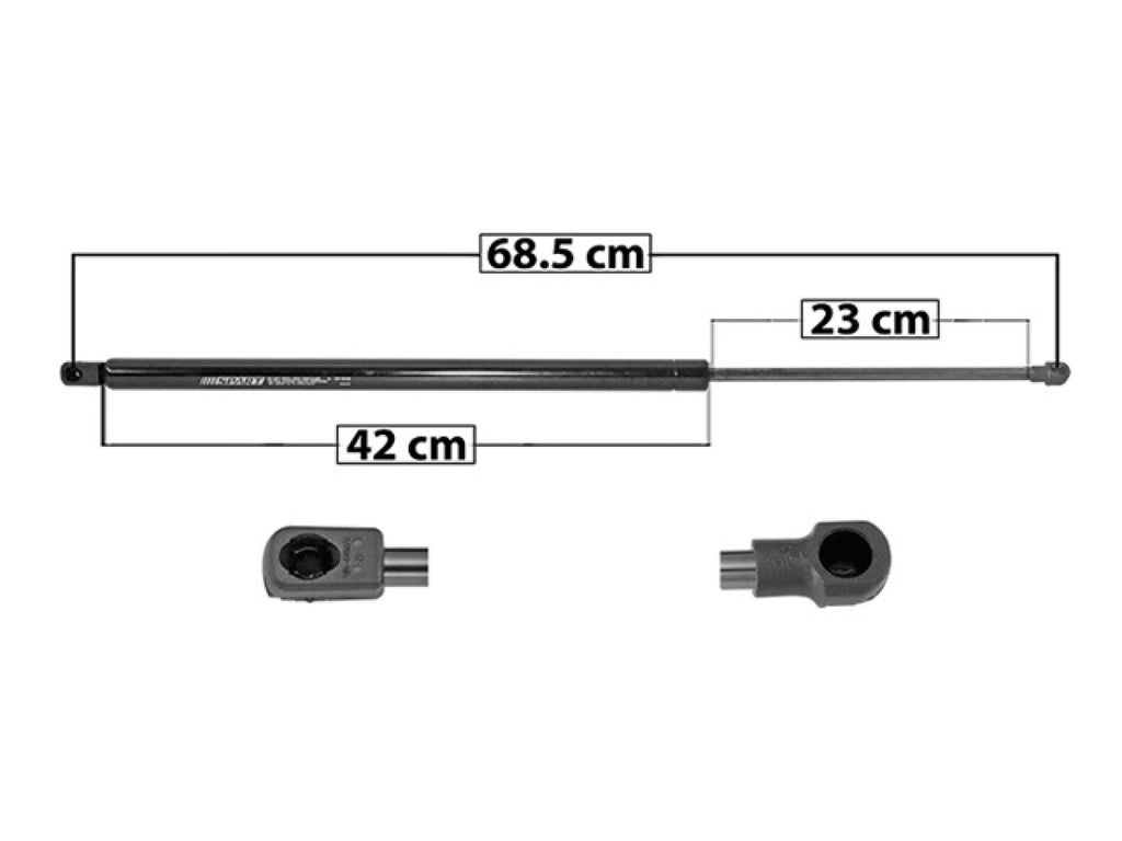 Amortiguador 5ta Puerta MANJ 004-1305-02