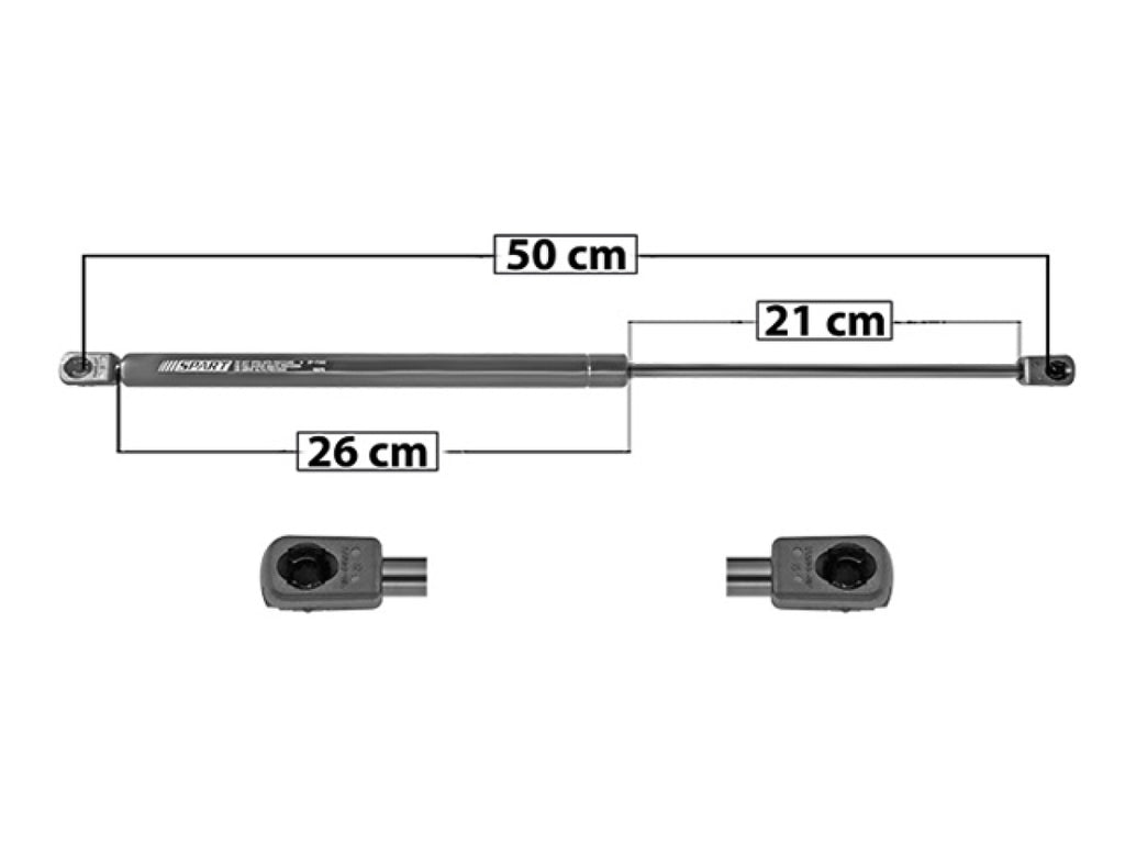 Amortiguador Vidrio Derecho / izquierdo MANJ 004-1306-00