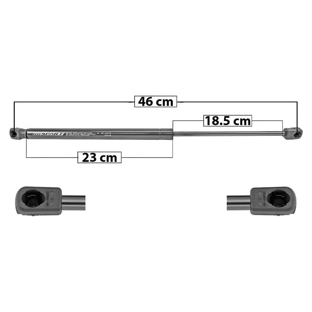 Amortiguador de Vidrio 5ta Puerta RADEC 004-1307-03