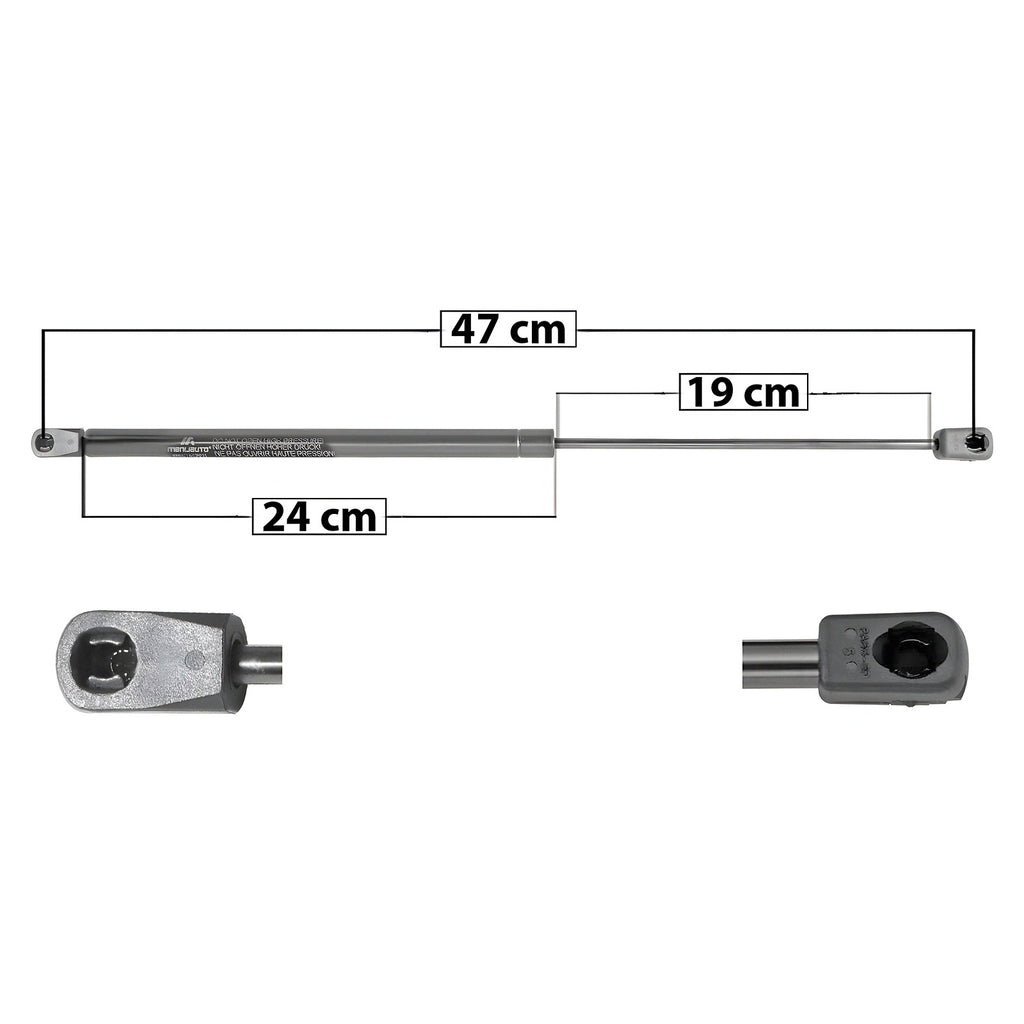 Amortiguador de Vidrio 5ta Puerta RADEC 004-1605-23