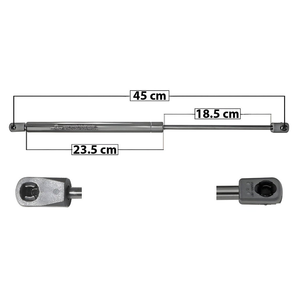 Amortiguador de Vidrio 5ta Puerta RADEC 004-1607-06