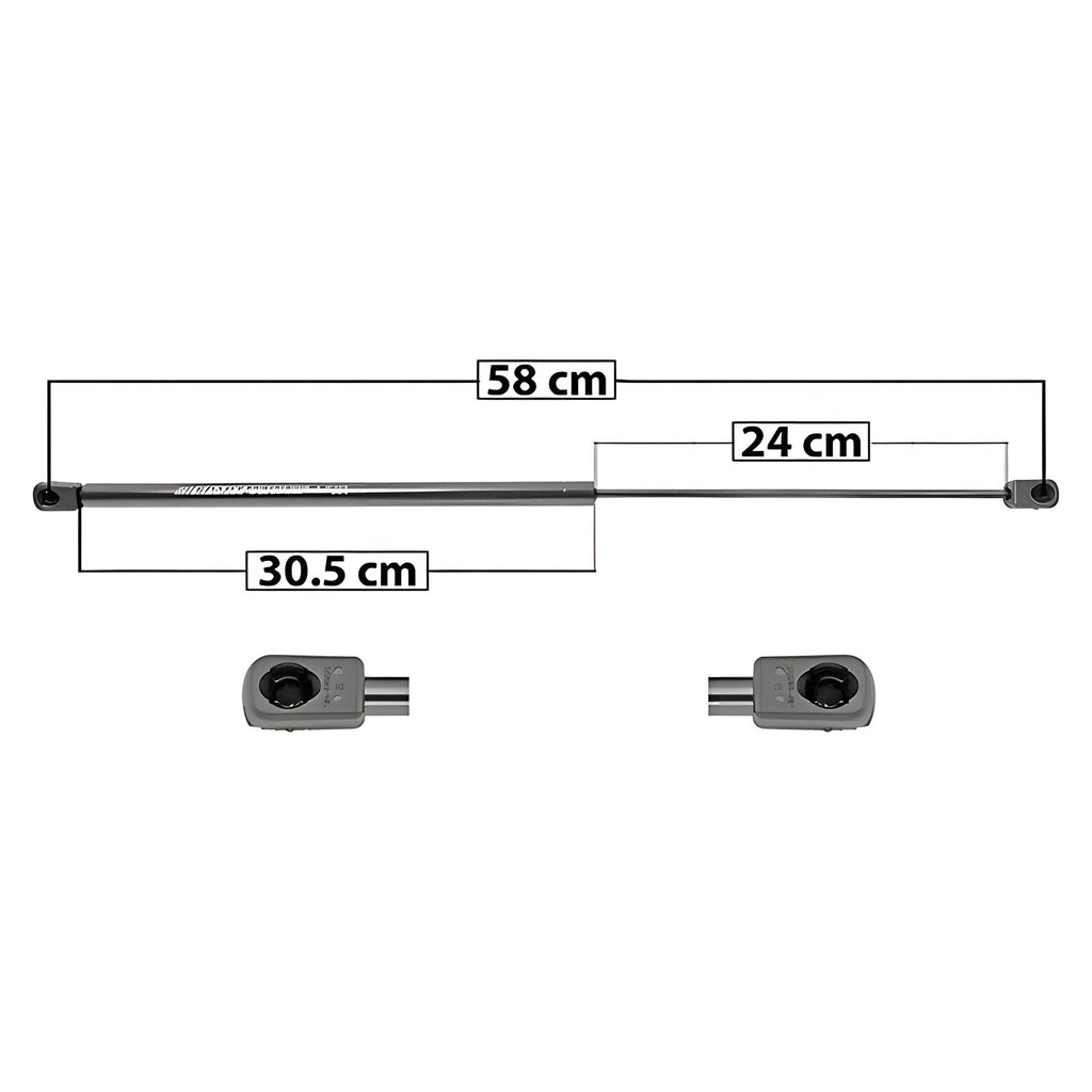 Amortiguador Vidrio 5ta Puerta Derecha / izquierda MANJ 004-1609-01