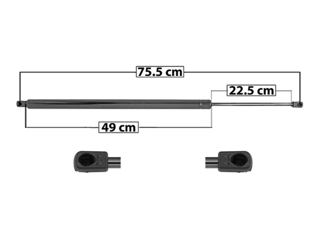 Amortiguador 5ta Puerta MANJ 004-3109-00