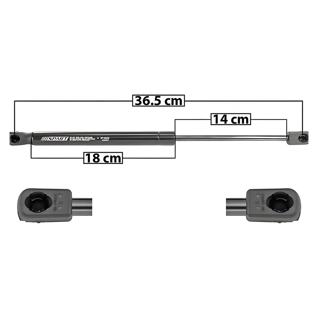 Amortiguador de Cofre RADEC 004-3403-01