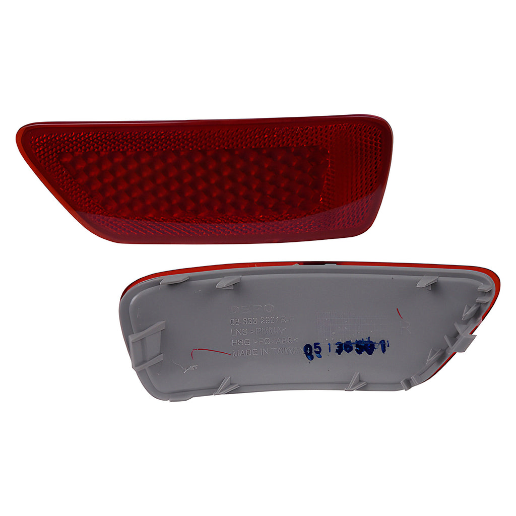 Cuarto Reflejante Trasero Derecho DEPO 013-1605-08