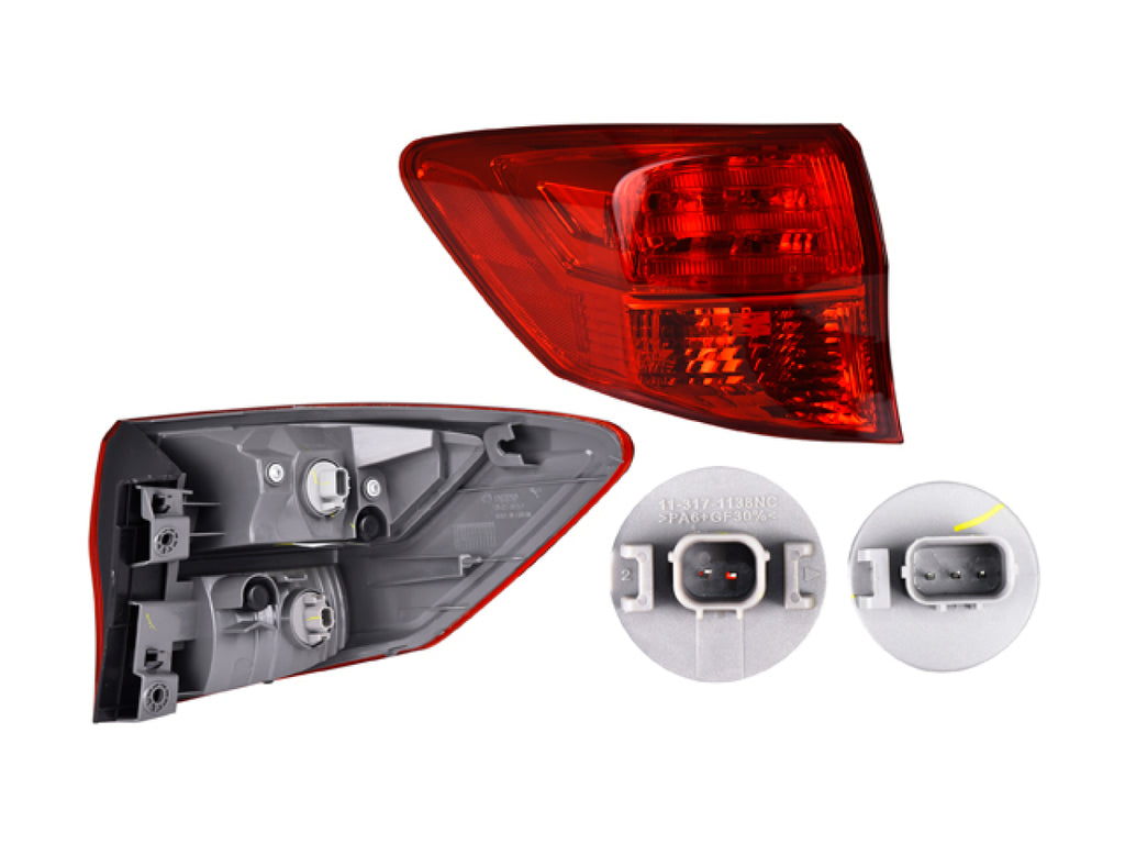 Calavera Exterior Izquierda DEPO 017-0108-03