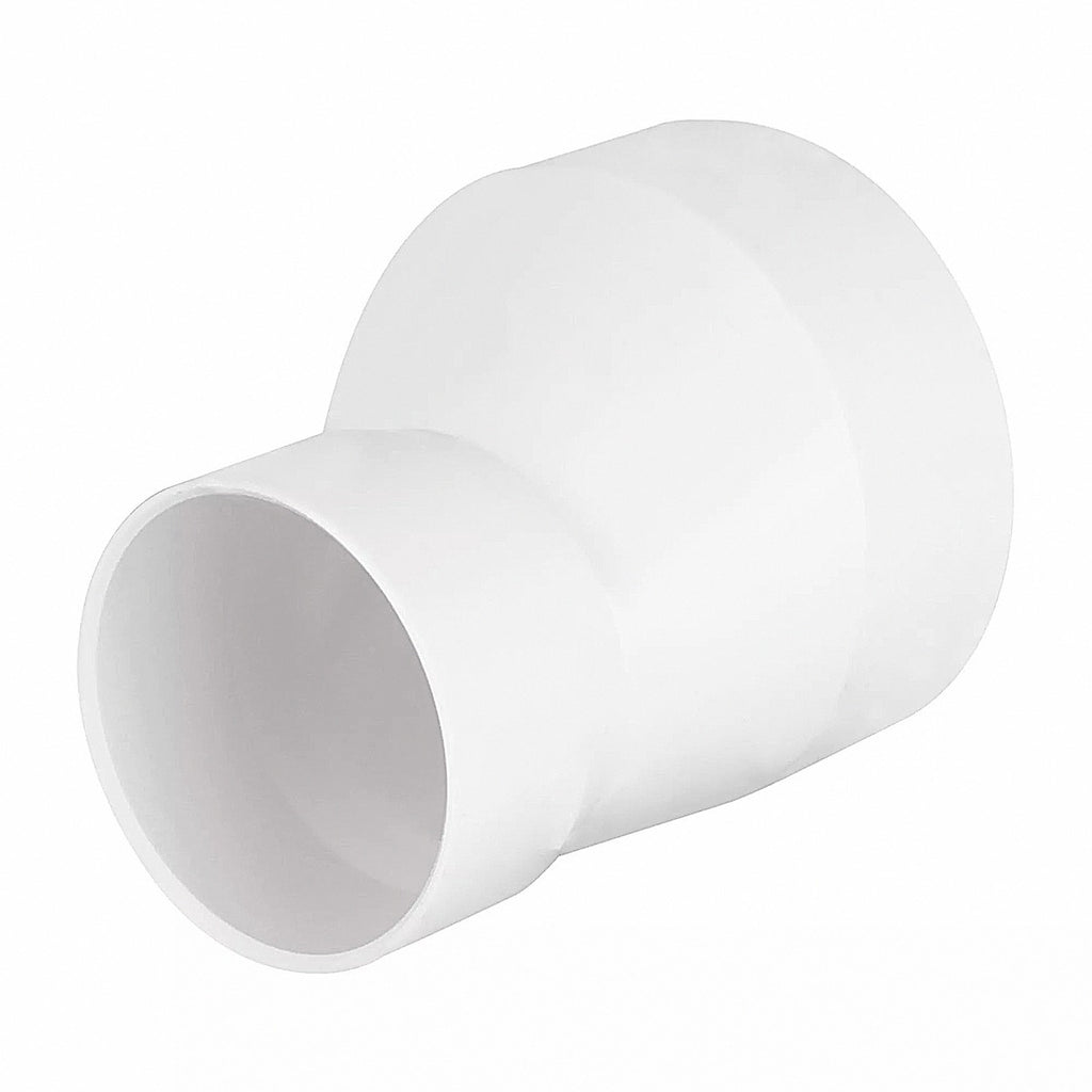Reducción bushing PVC excéntrica sanitaria cementar 3" x 2" (90 mm x 63 mm)