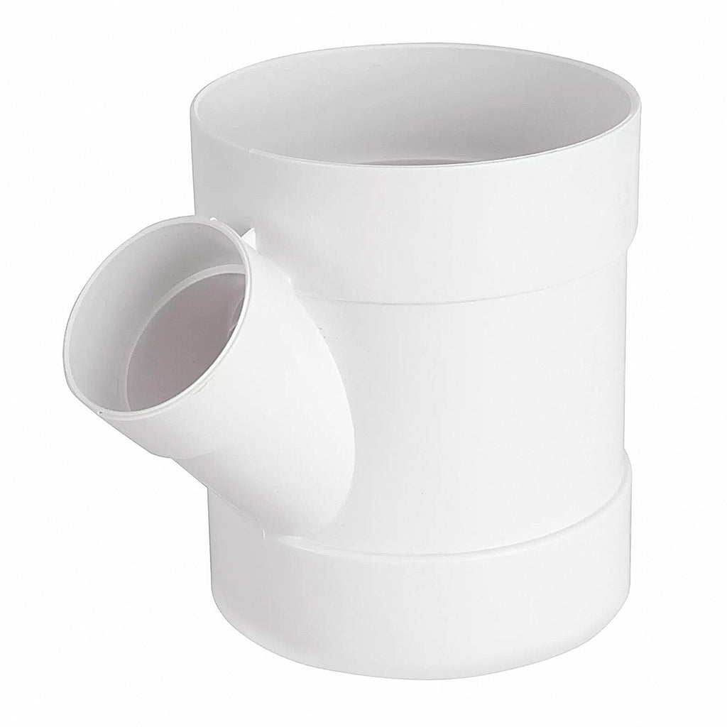 Yee PVC sanitaria cementar reducida 4" x 2" (110 mm x 50 mm)