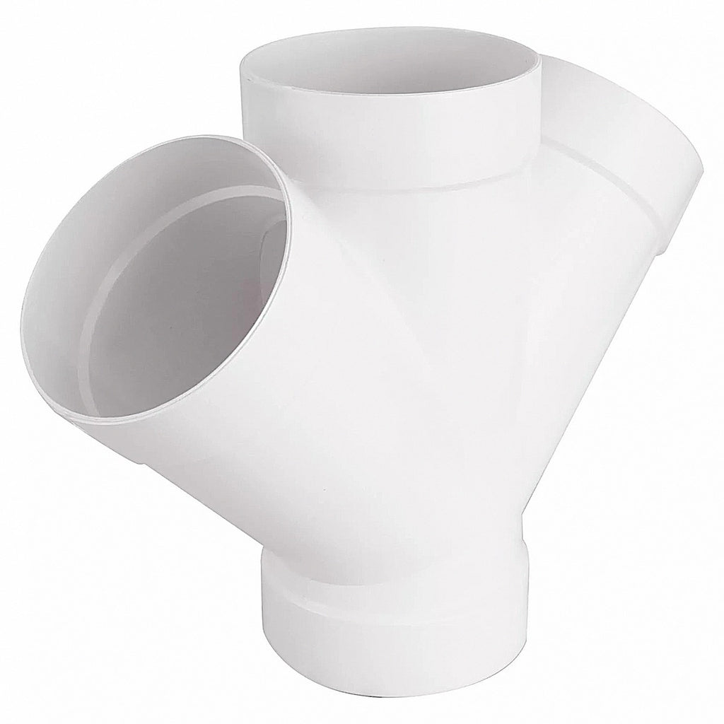 Yee PVC sanitaria doble cementar 4" x 4" (110 mm x 110 mm)