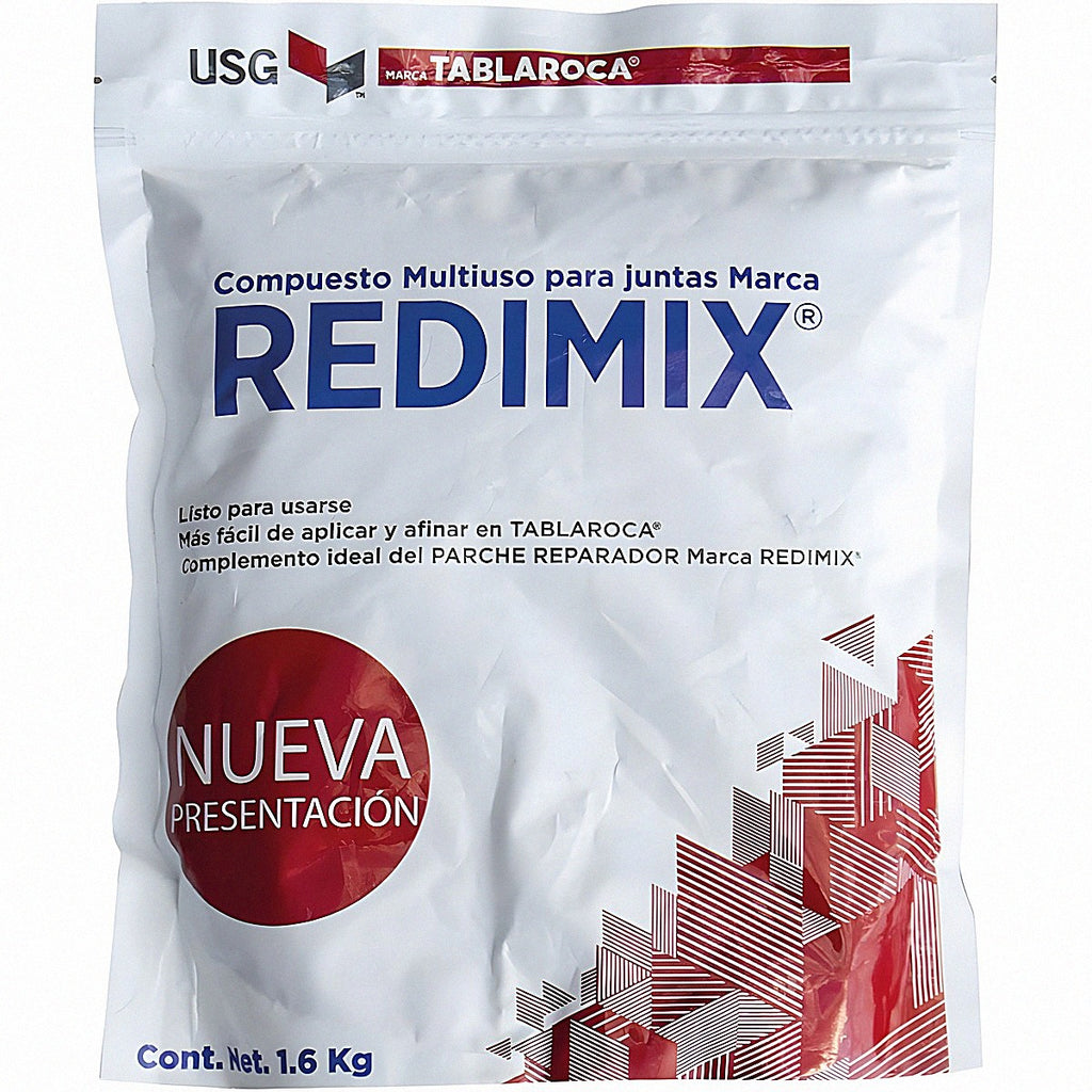 Compuesto multiuso para juntas 1.6 kg (Redimix Tablaroca)