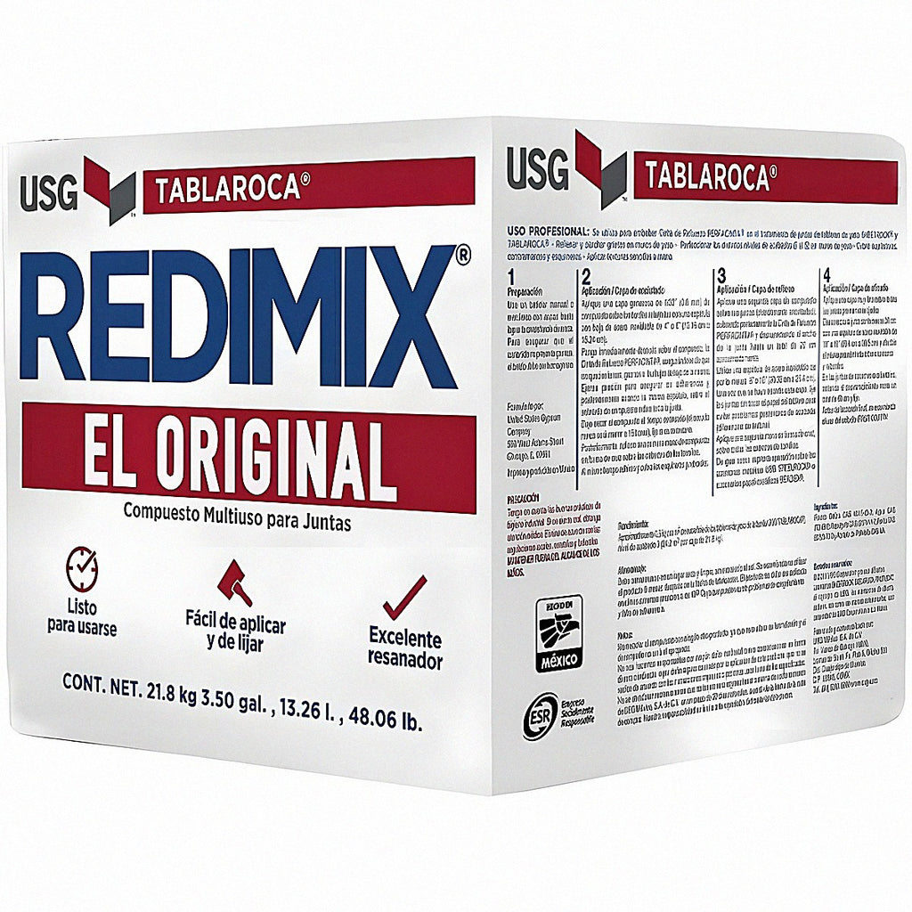 Compuesto multiusos Redimix caja de 21.8 kg