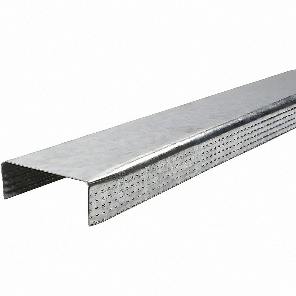 Canal de amarre calibre 26 6.35 cm x 3.05 m (USG Steelrock 635)