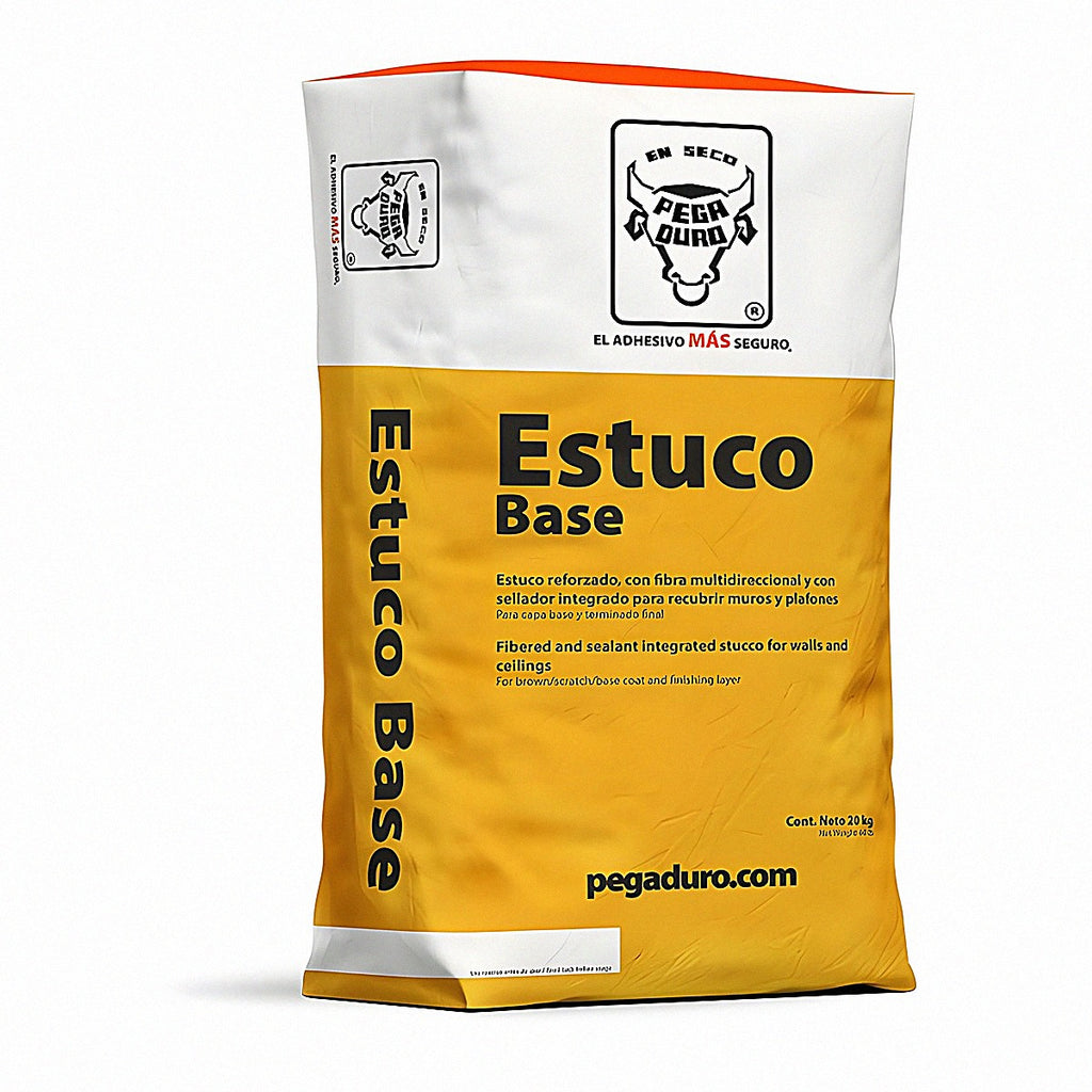 Estuco base blanco 20 kg
