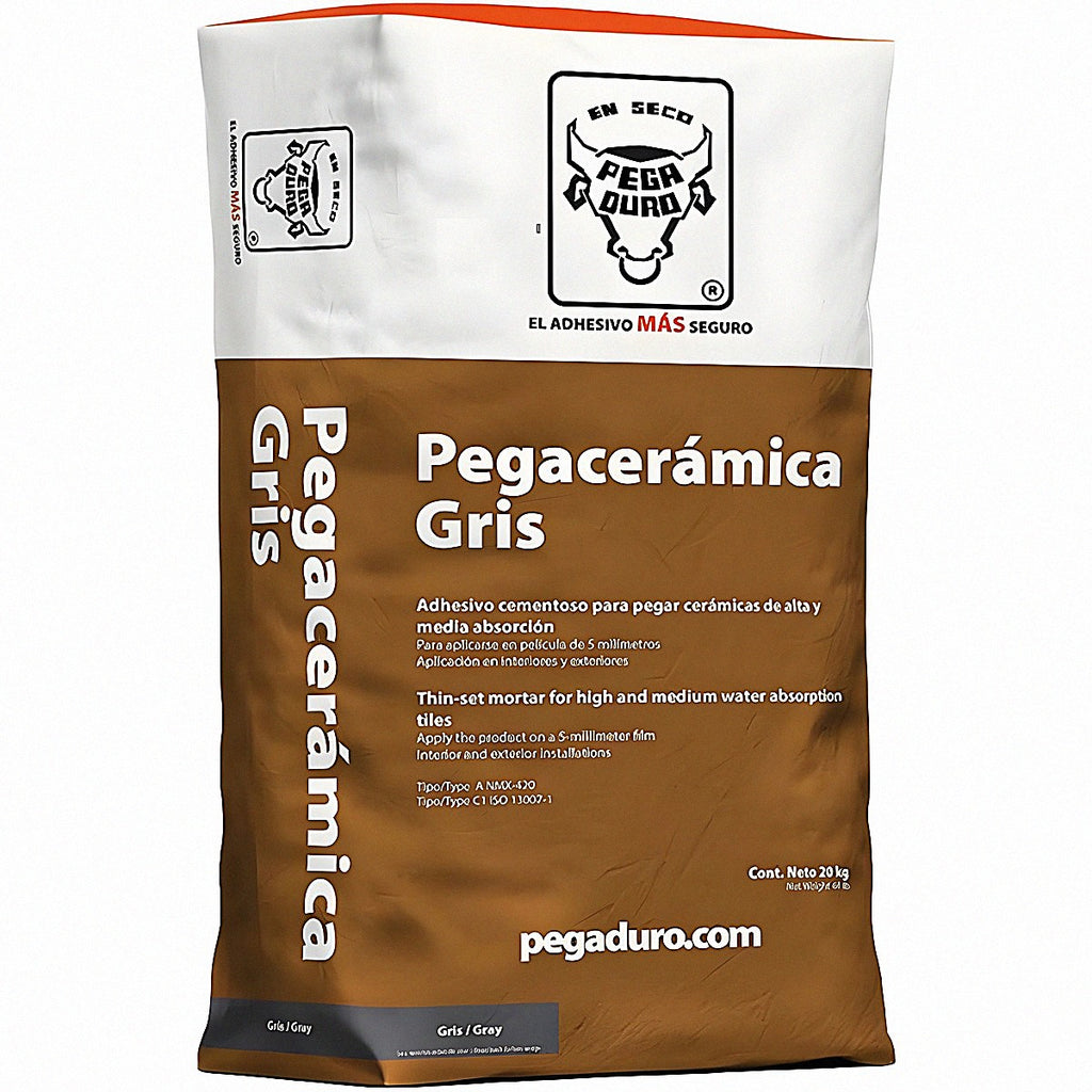 Pegacerámica 20 kg gris