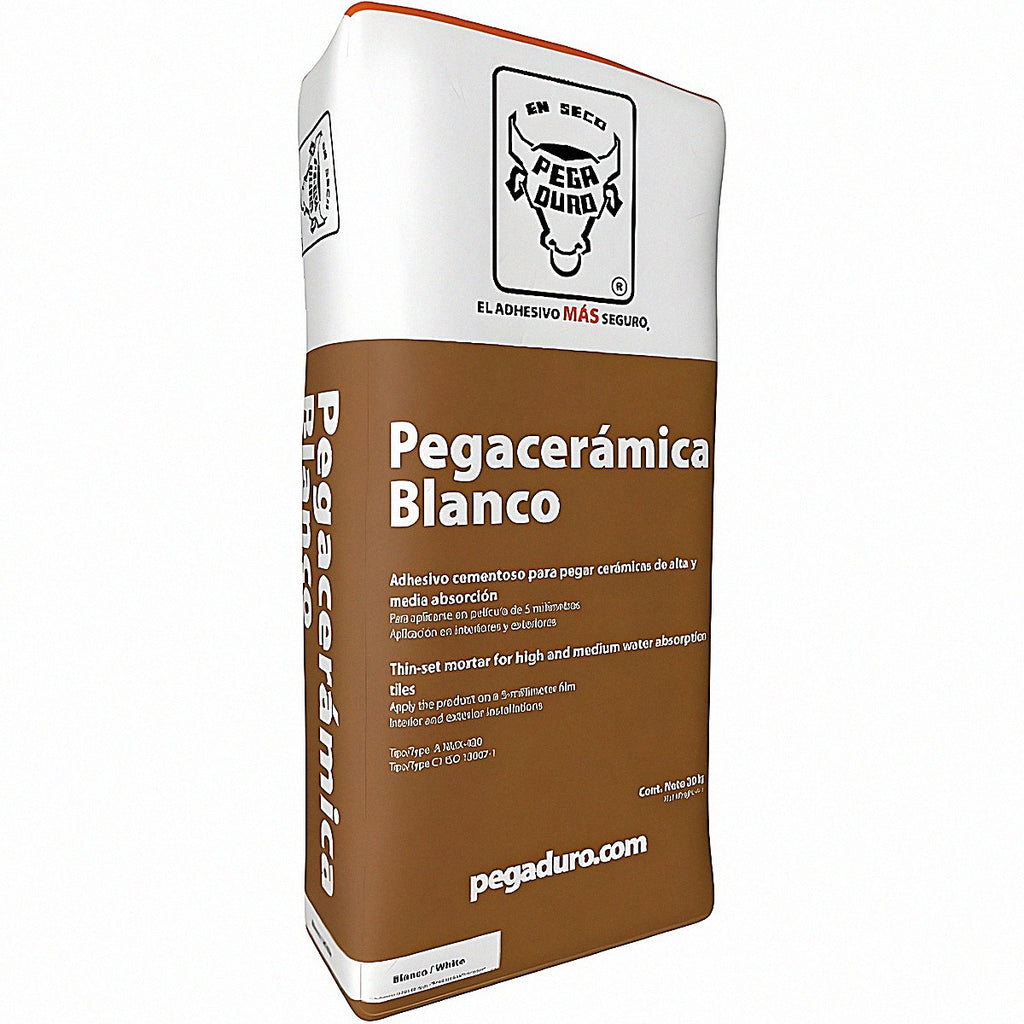 Pegacerámica 20 kg blanco