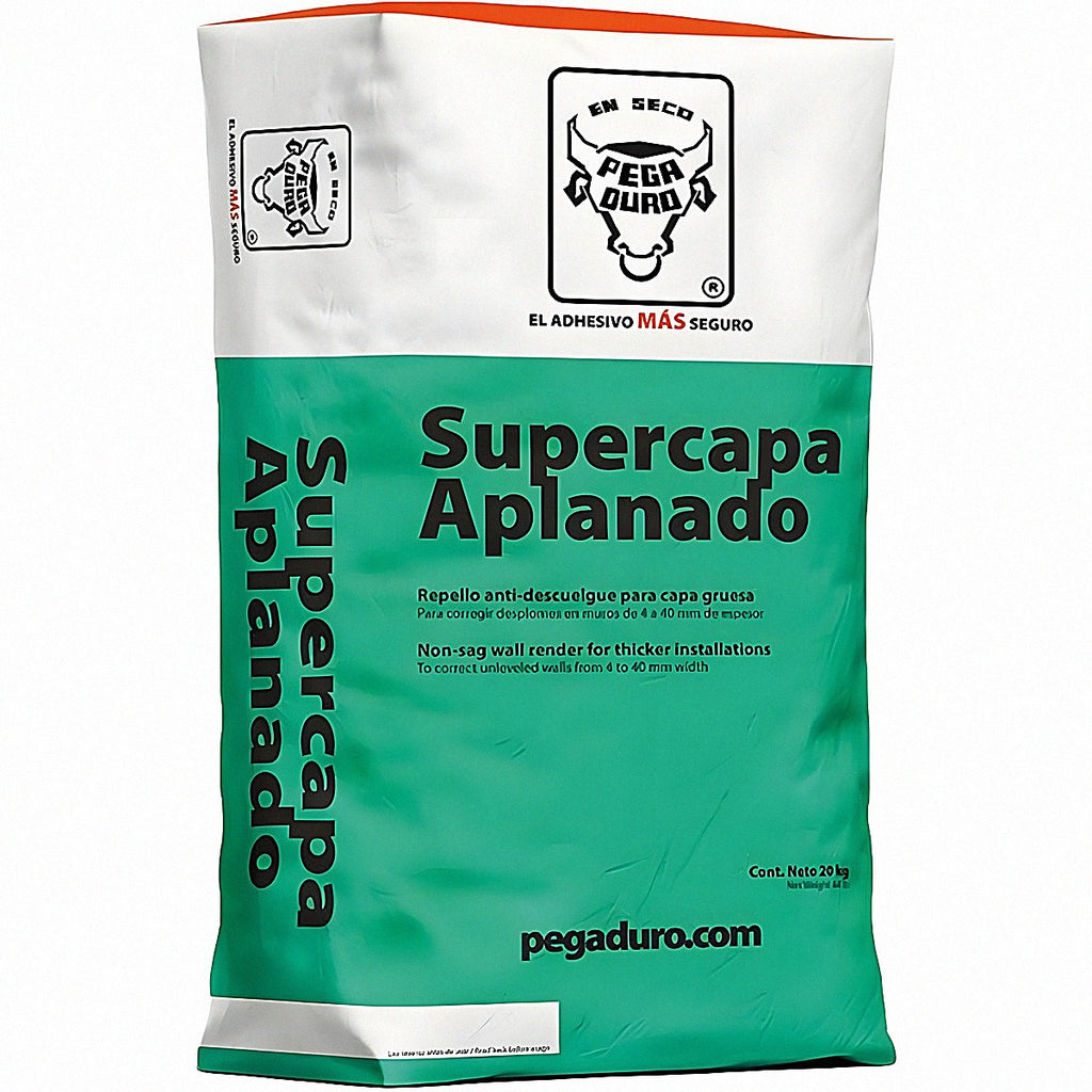 Supercapa aplanado 20 kg blanco