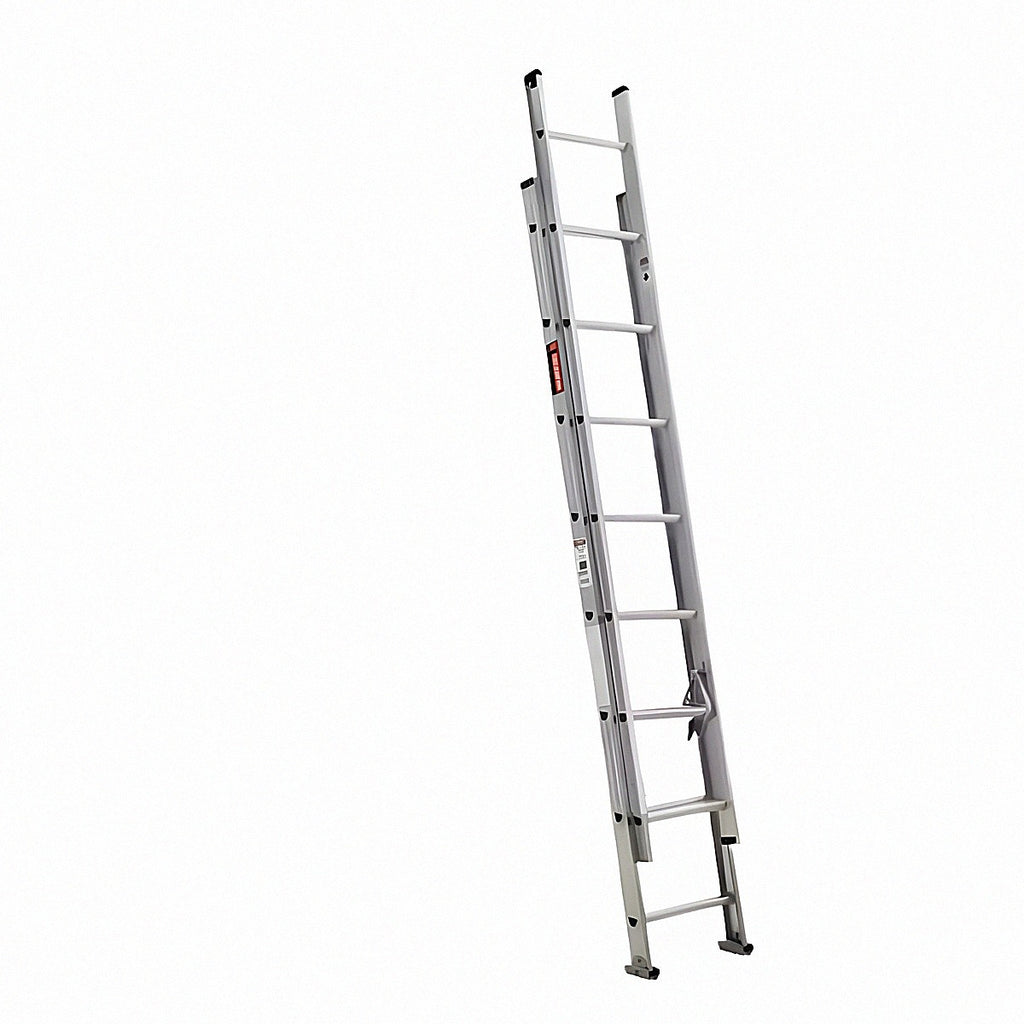 Escalera de extensión de aluminio 16 escalones extensión máxima 3.96 m tipo III (capacidad carga 150 kg)