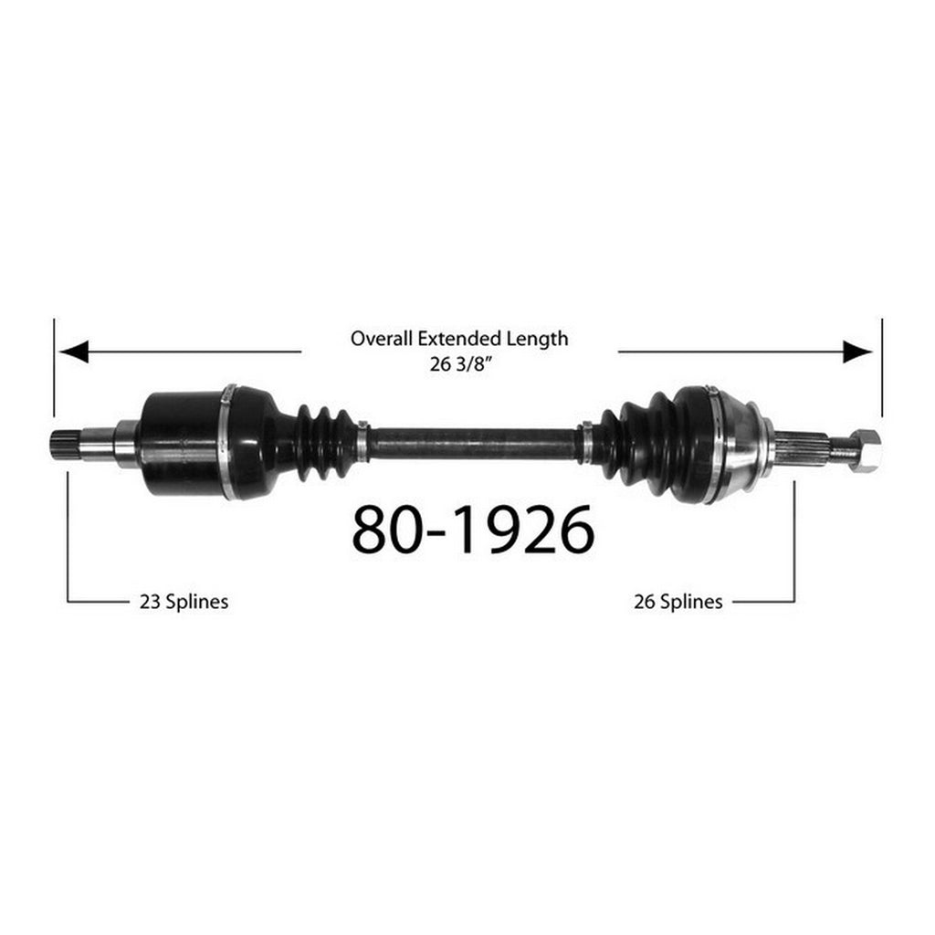 Flecha Homocinética Completa EMPI 80-1926