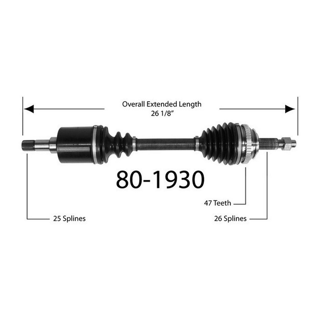 Flecha Homocinética Completa EMPI 80-1930
