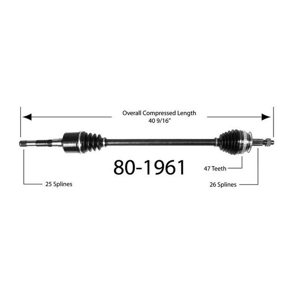 Flecha Homocinética Completa EMPI 80-1961