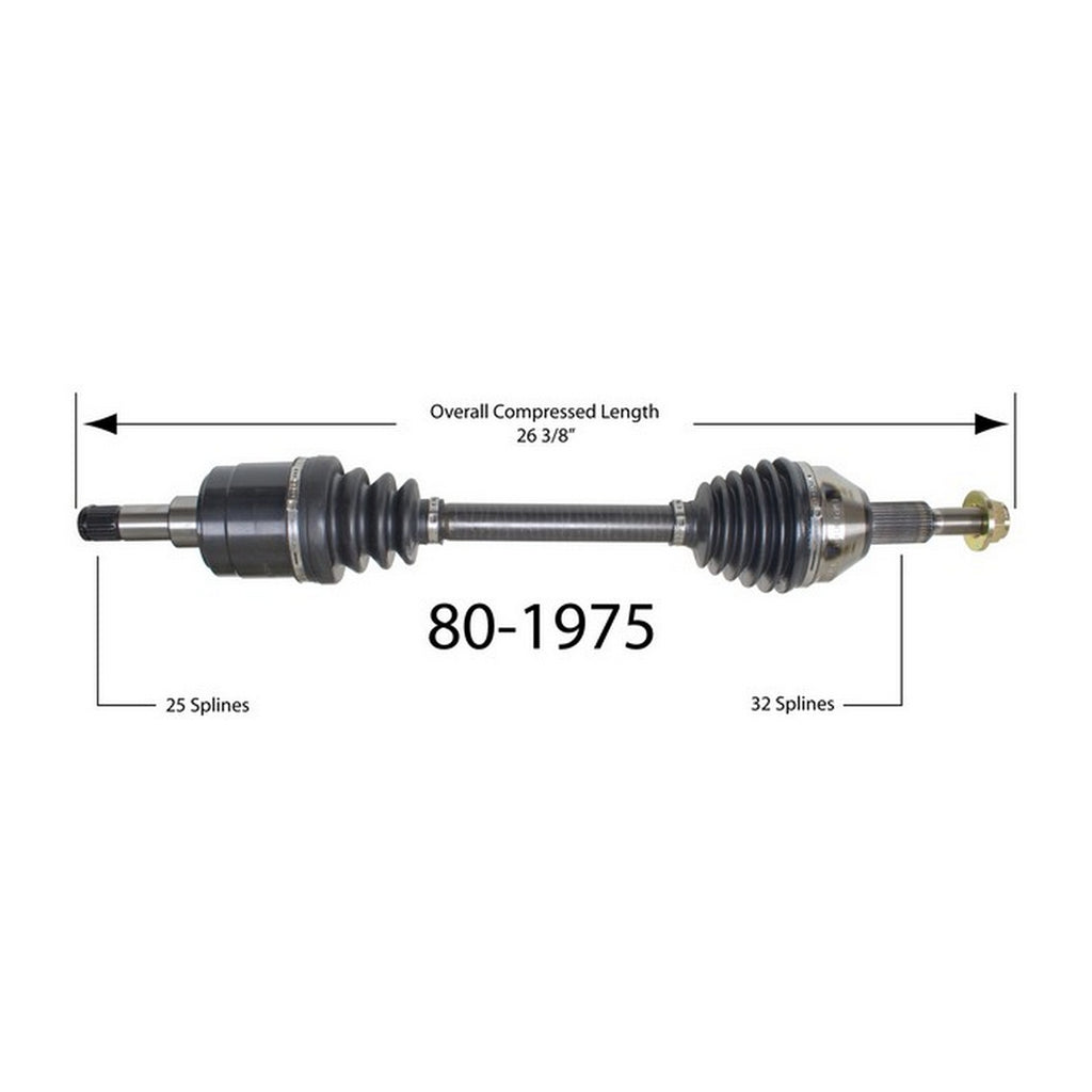 Flecha Homocinética Completa EMPI 80-1975
