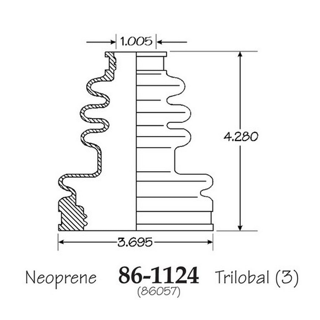 Cubre Polvo C.V. EMPI 86-1124-B