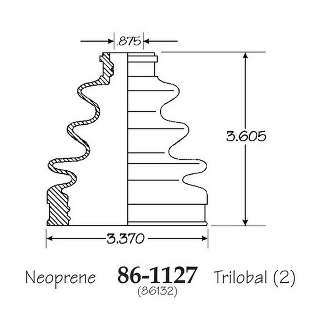 Cubre Polvo C.V. EMPI 86-1127-B