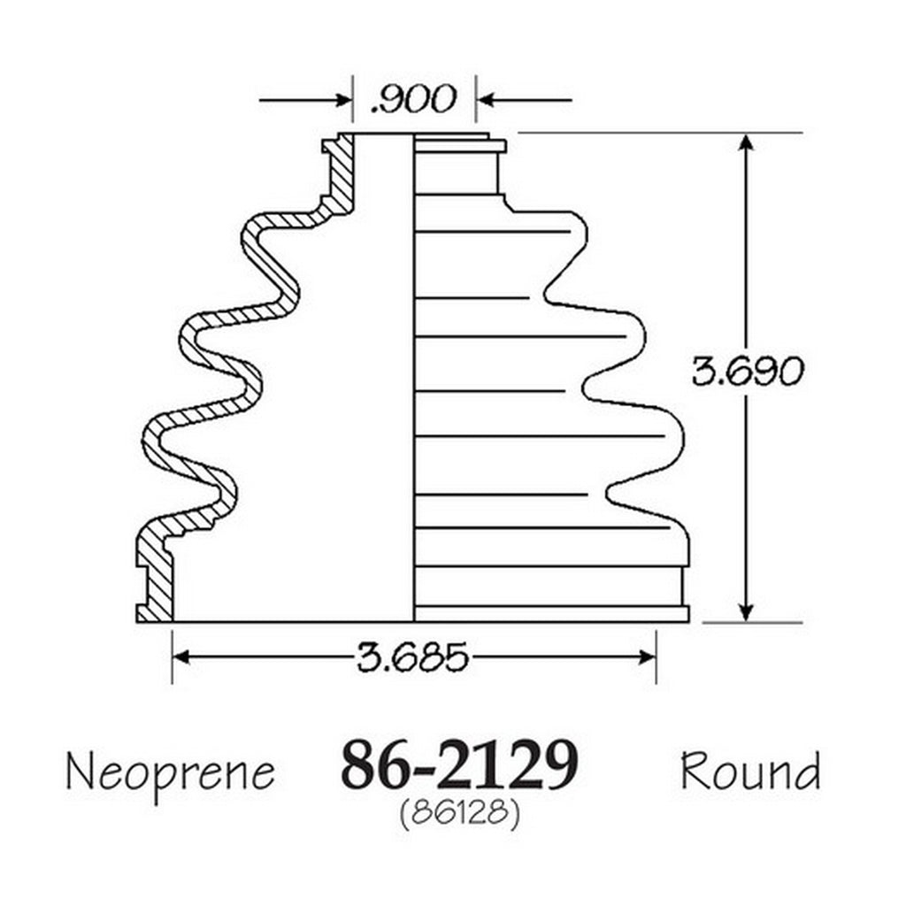 Cubre Polvo C.V. EMPI 86-2129-B