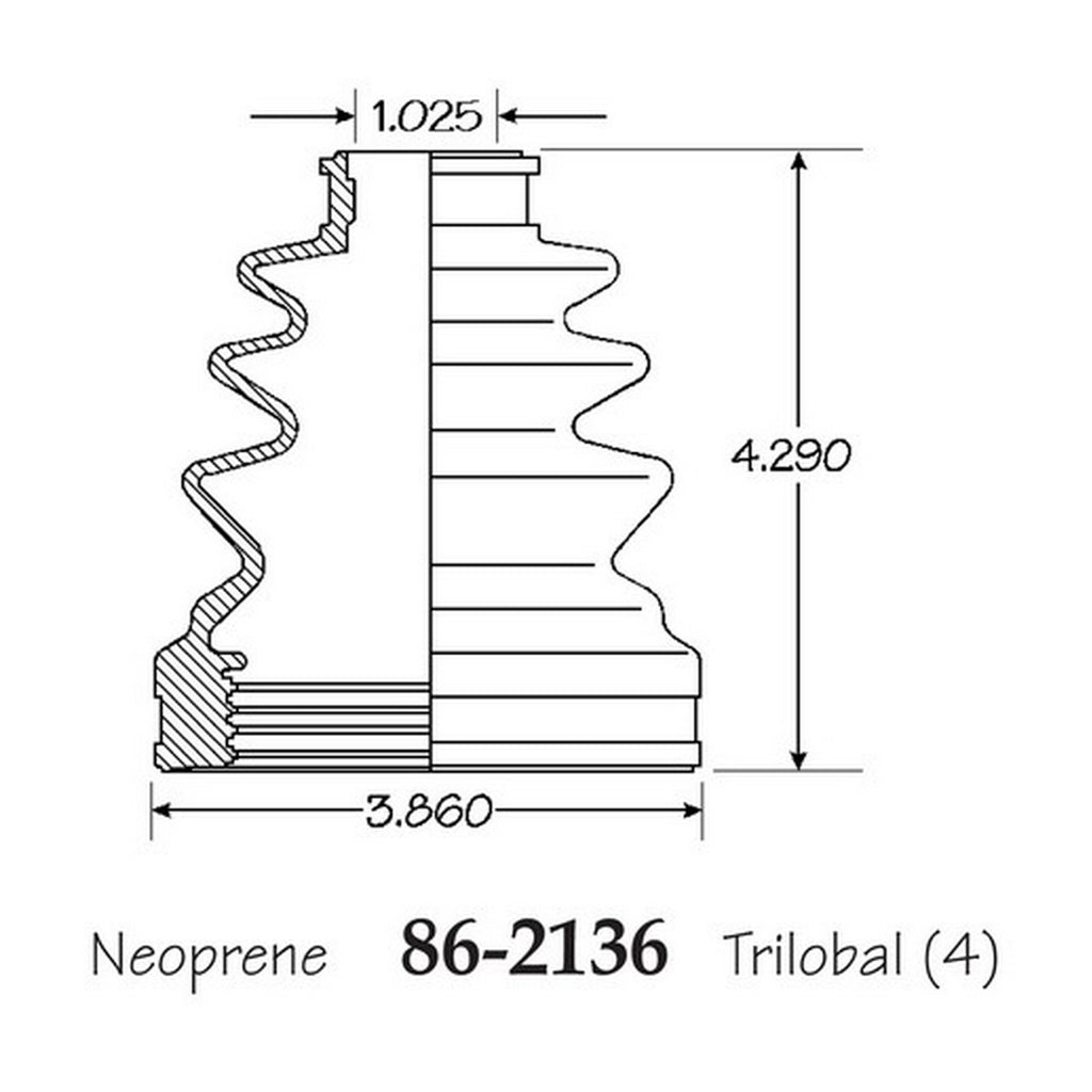 Cubre Polvo C.V. EMPI 86-2136-B