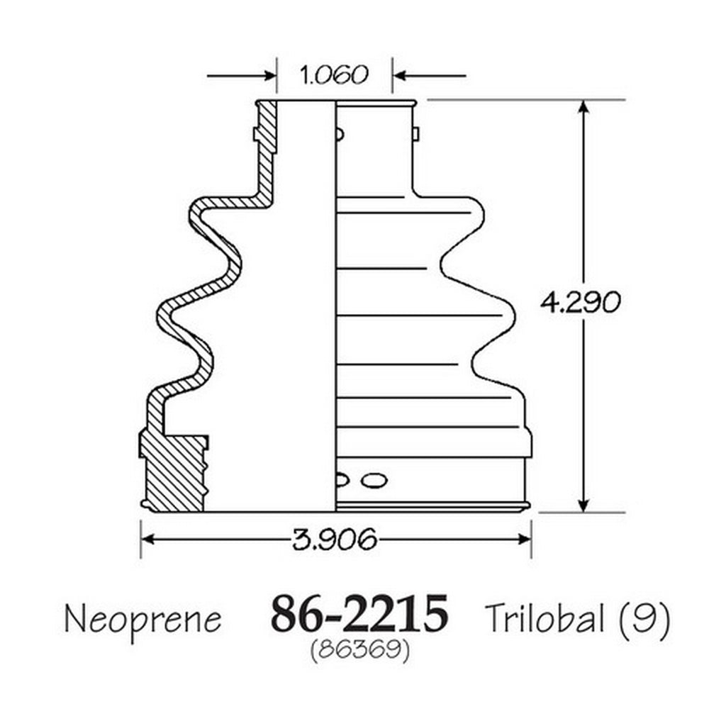 Cubre Polvo C.V. EMPI 86-2215-B