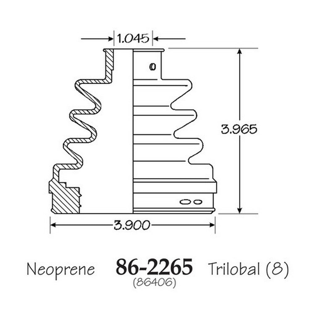 Cubre Polvo C.V. EMPI 86-2265-B
