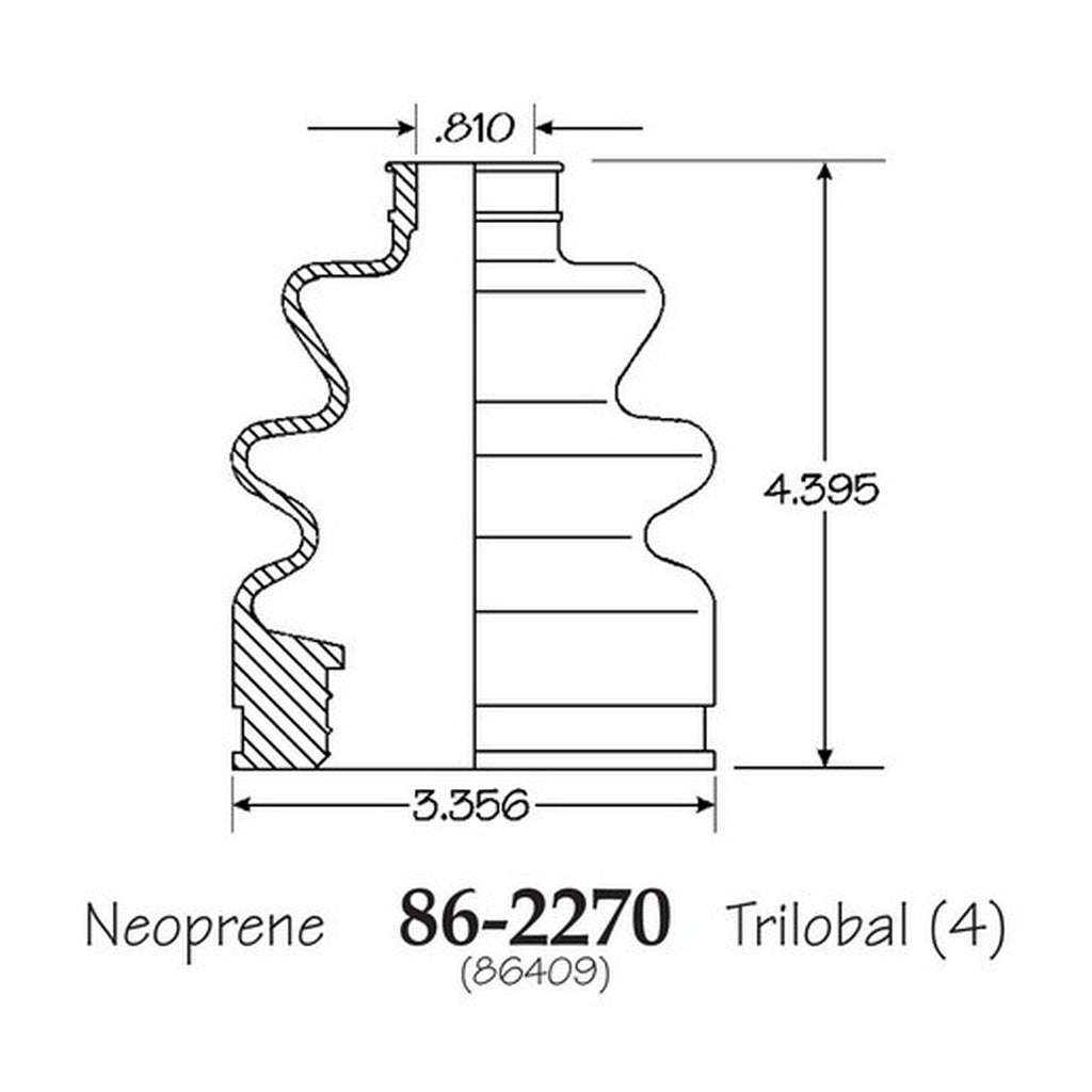 Cubre Polvo C.V. EMPI 86-2270-B