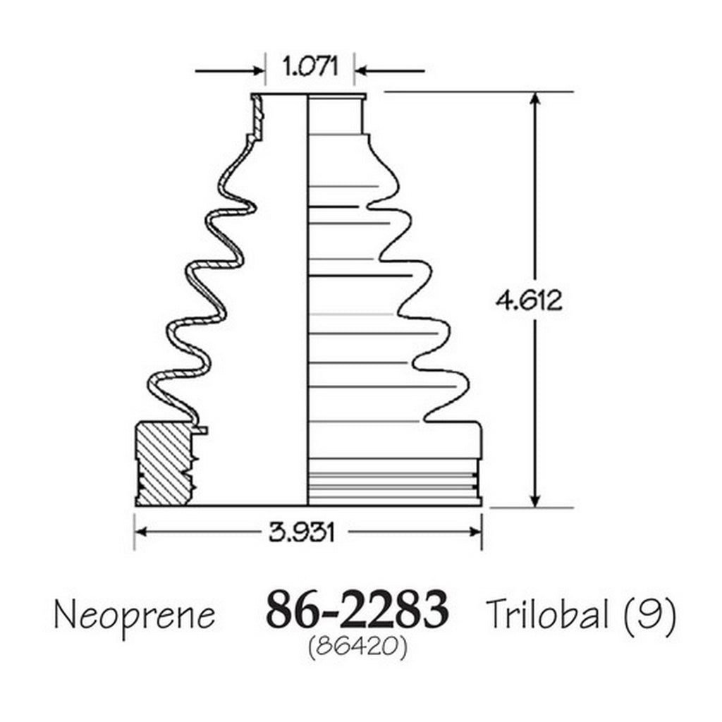 Cubre Polvo C.V. EMPI 86-2283-B