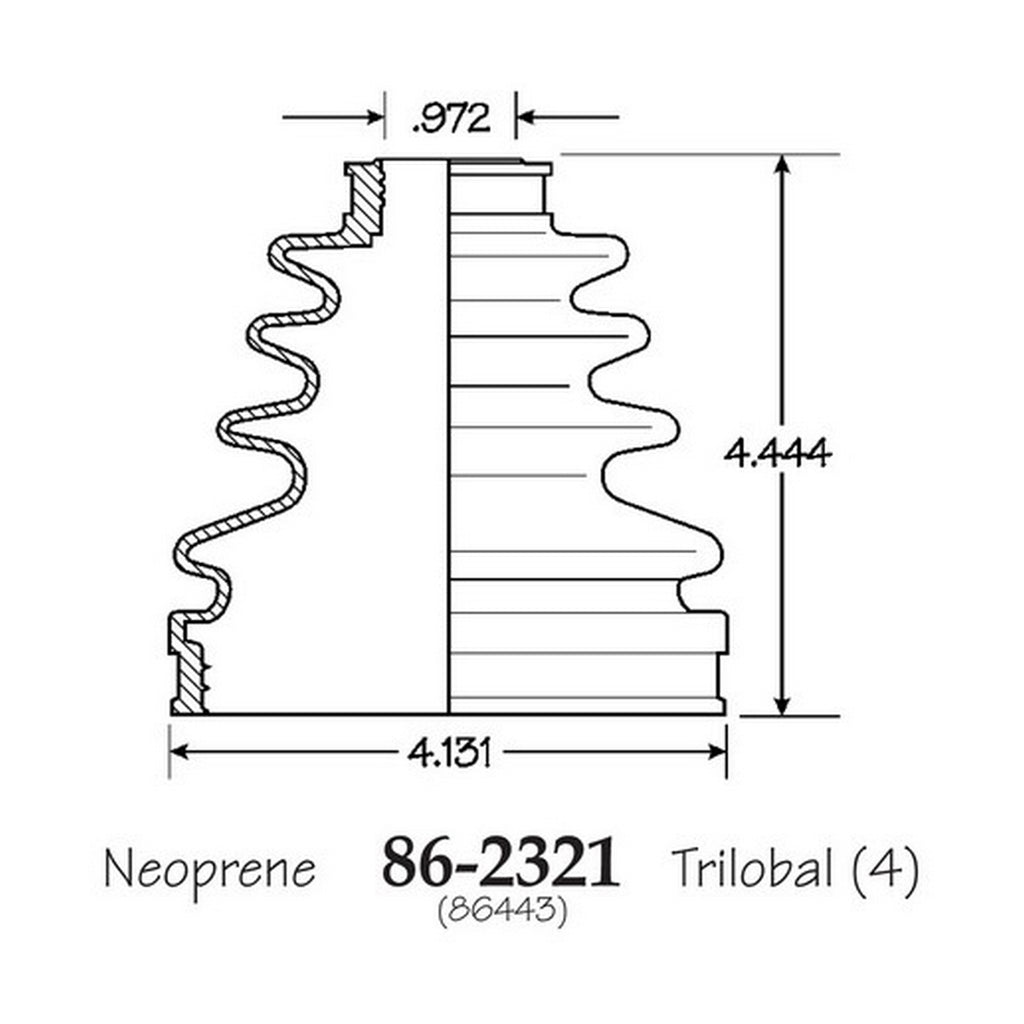 Cubre Polvo C.V. EMPI 86-2321-B