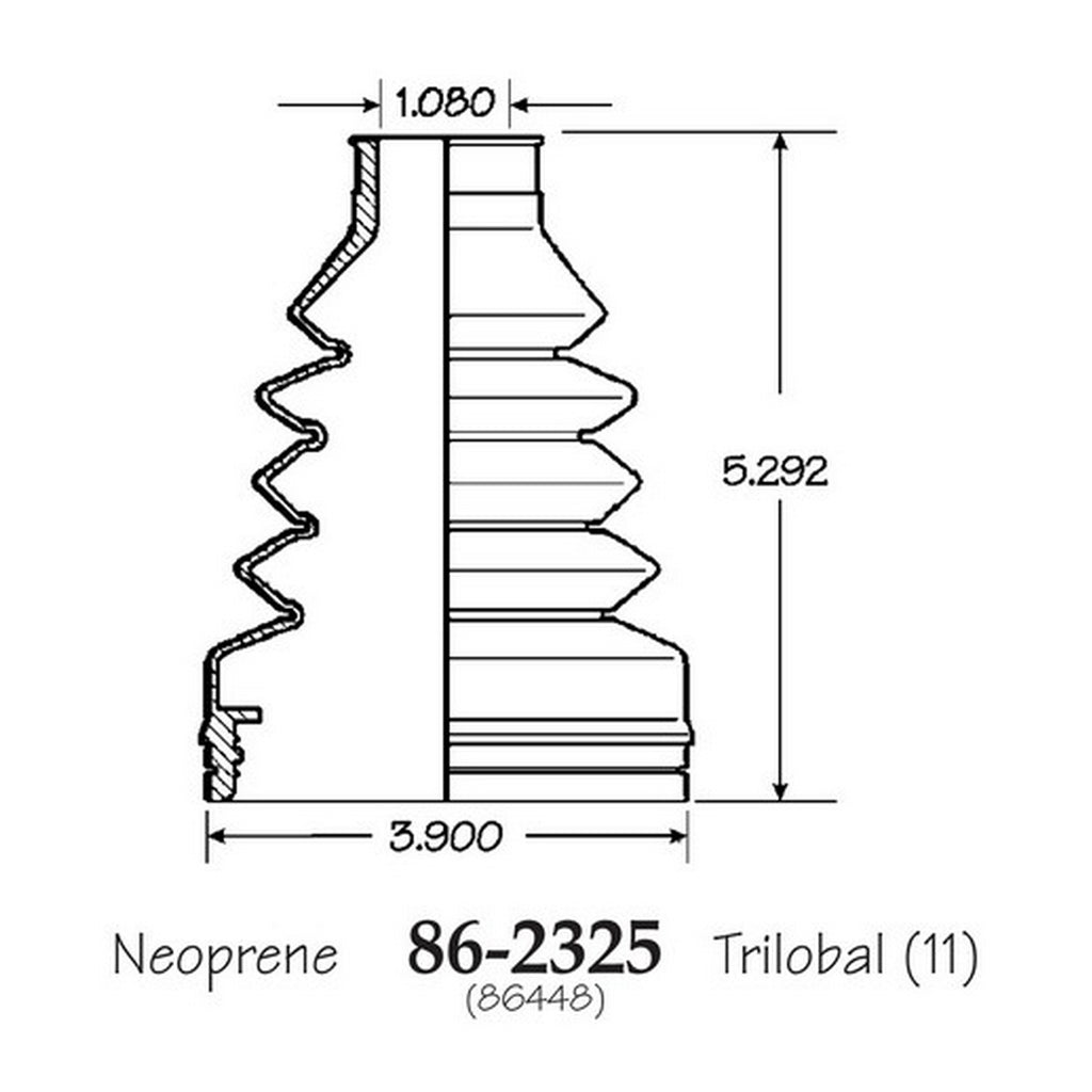Cubre Polvo C.V. EMPI 86-2325-B