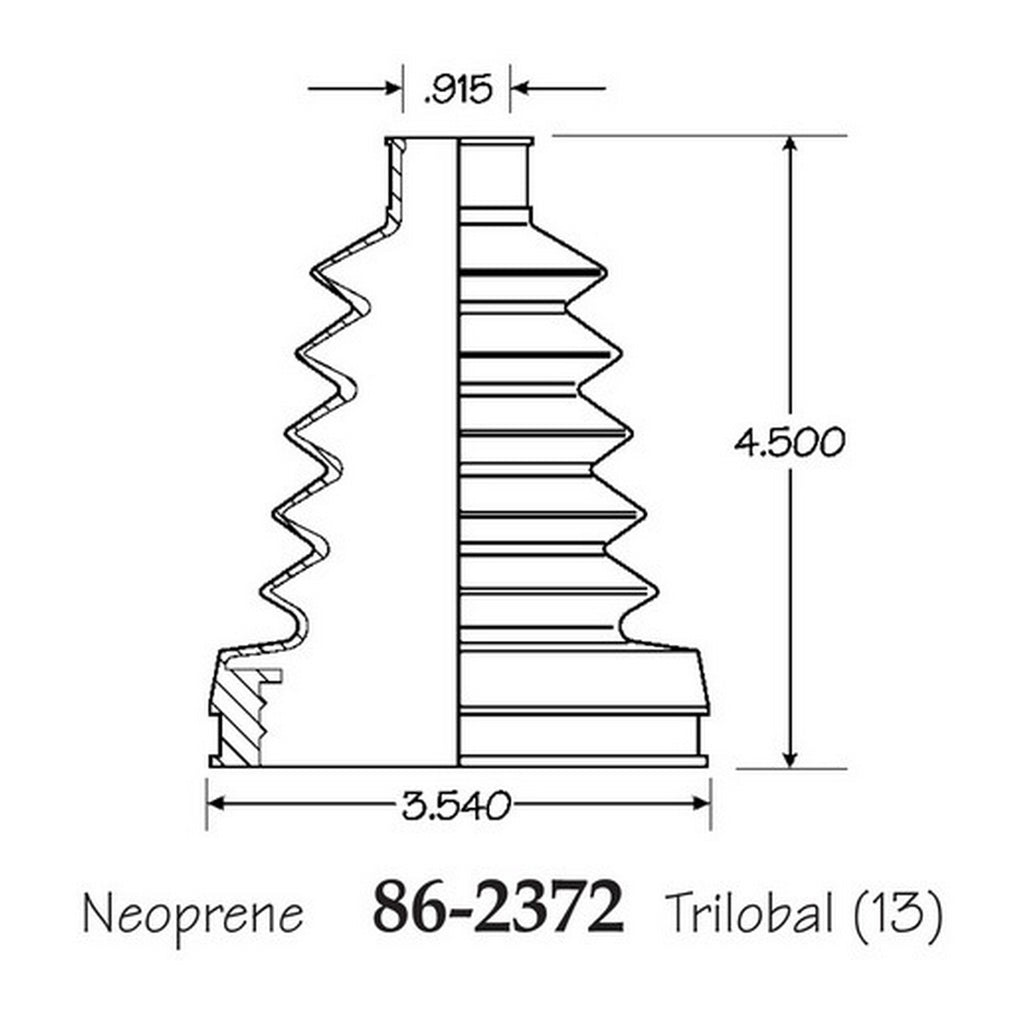 Cubre Polvo C.V. EMPI 86-2372-B