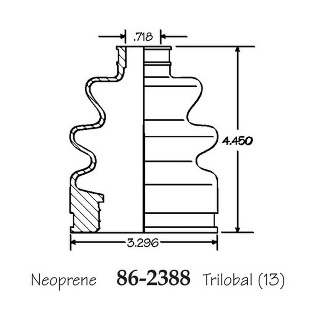 Cubre Polvo C.V. EMPI 86-2388-B