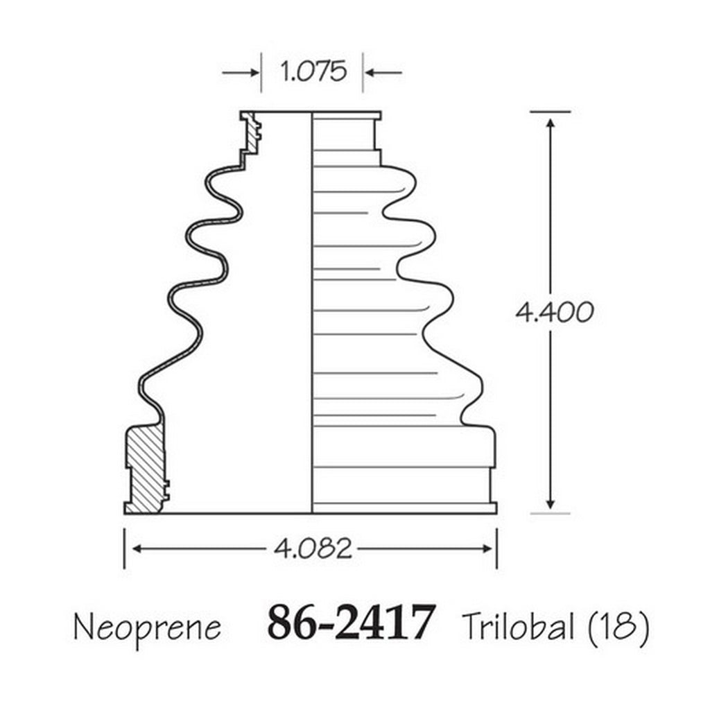 Cubre Polvo C.V. EMPI 86-2417-B