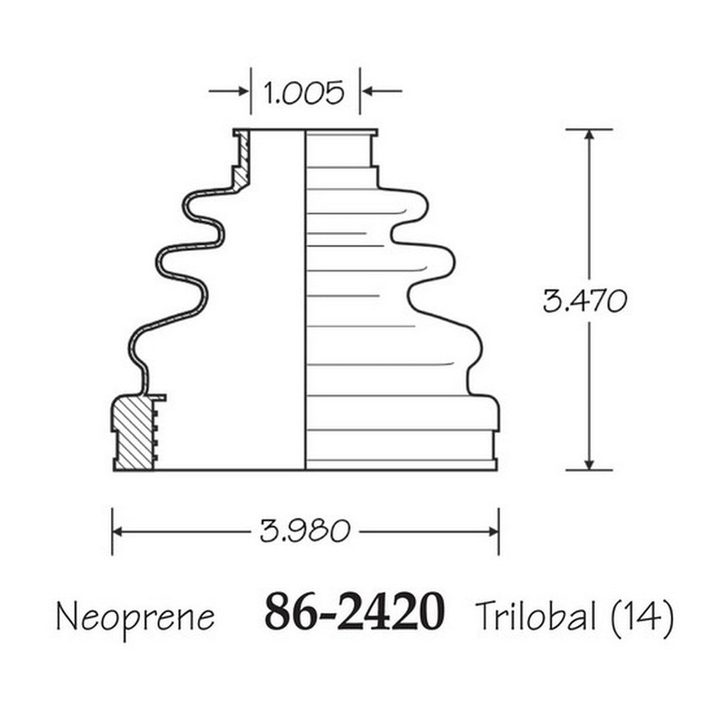 Cubre Polvo C.V. EMPI 86-2420-B