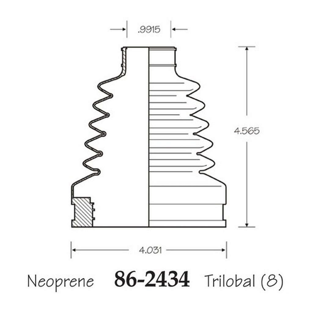Cubre Polvo C.V. EMPI 86-2434-B