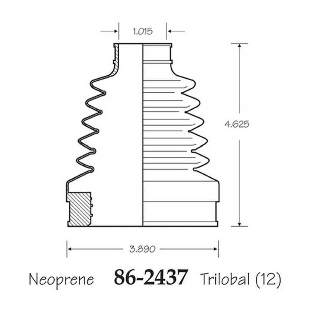 Cubre Polvo C.V. EMPI 86-2437-B