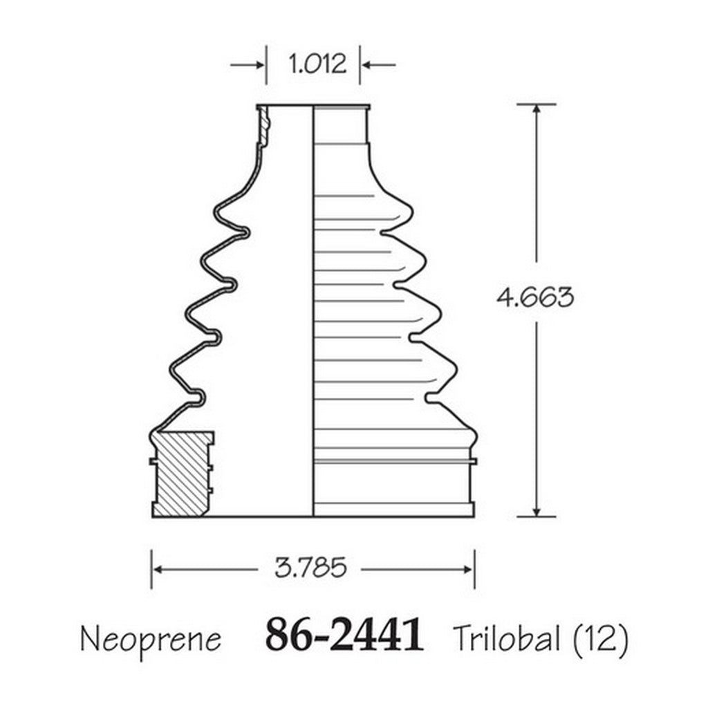 Cubre Polvo C.V. EMPI 86-2441-B