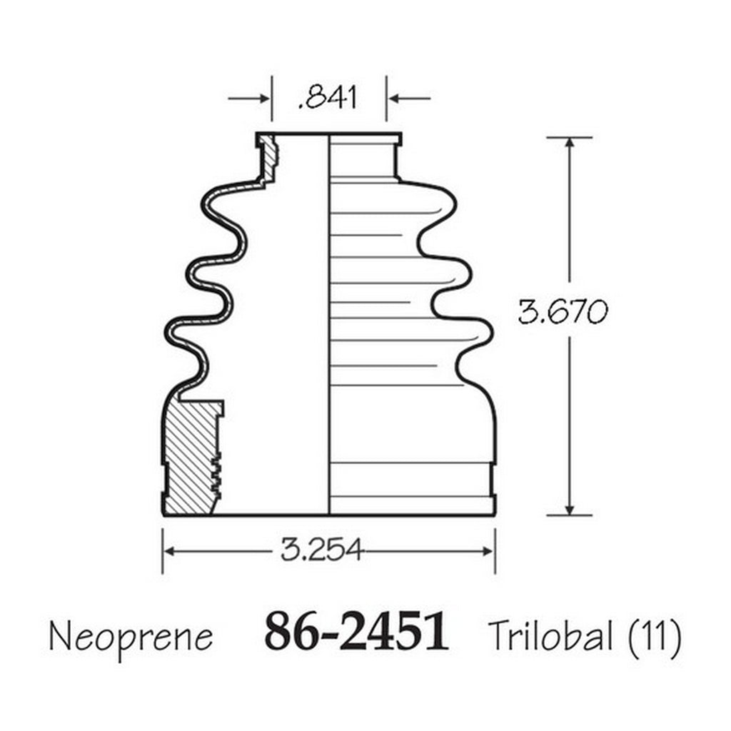 Cubre Polvo C.V. EMPI 86-2451-B