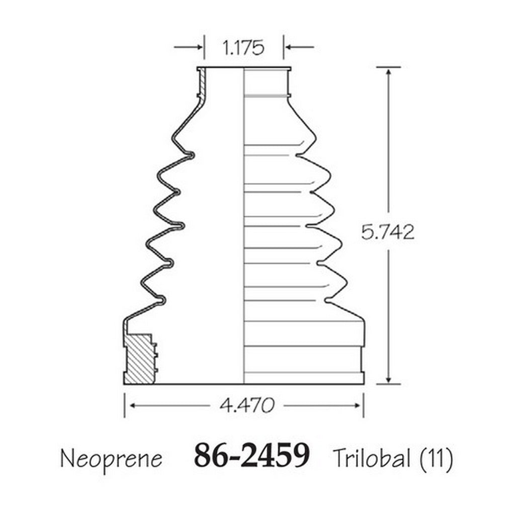 Cubre Polvo C.V. EMPI 86-2459-B