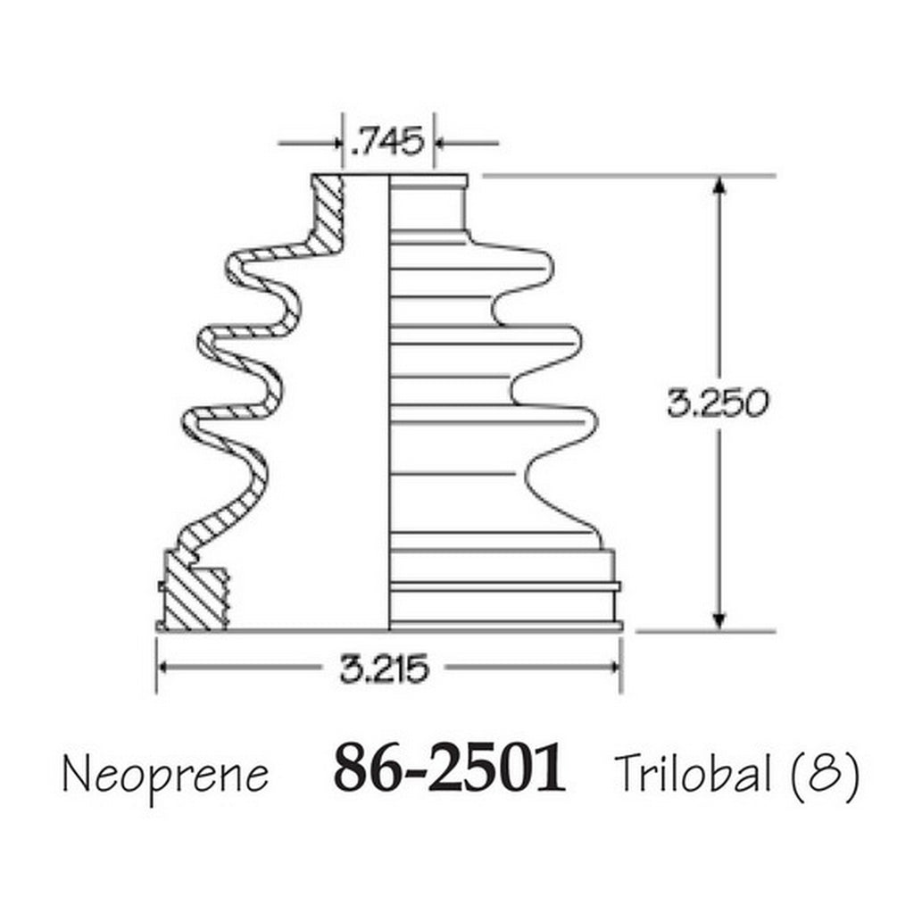 Cubre Polvo C.V. EMPI 86-2501-B